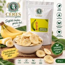 Dondurularak Kurutulmuş Muz 20 G