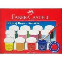 Faber Castell Guaj Boya  12X15Ml