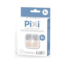 Catıt 43721 Pixi Yedek Filtre, Catit Pixi İçme Çeşmesi İçin İçme Çeşmesi Filtresi, 3'lü Paket Diğer