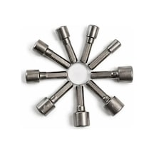 9 Parça Manyetik Lokma Uç Seti, 5mm-13mm Arası Uygunluk, Matkapla Uyumlu