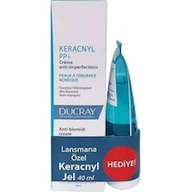 Ducray Keracnyl Glycolic Cream 30 Ml+ Keracnyl Jel 40 Ml Hediye