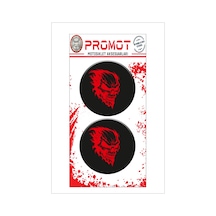 Damla Logo Sticker Kuru Kafa Kabartmalı 5x5cm 05 Nötr