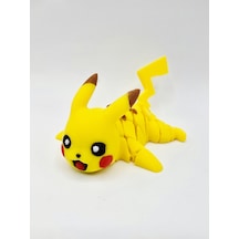 Hareketli Eklemli Pikachu Figür - Eğlenceli Ve Dekoratif Oyuncak 2li Set