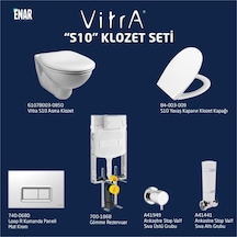 VitrA S10 Asma Klozet Seti