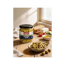 Yeşil Dilimli Zeytin 200 Gr Cam Kavanoz