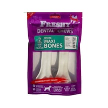 Freshy Dental Maxi Bones Beyaz Çiğneme Kemiği 15.25 CM 2'li
