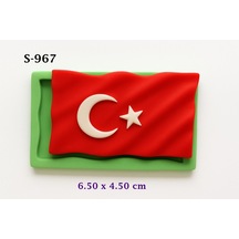 Dalgalı Bayrak Silikon Kalıp S967