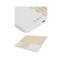 Profesyonel Wifi Q Klavye Bluetooth Klavye Touchpad 10.8 Inç