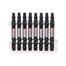 Bosch Impact Ctrl Çift Taraf 8'li T25 65mm Vidalama Ucu Paketi - 2608522340