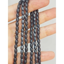 Hematit Taşı Arpa Kesim Dizi 4 5.5mm 49636