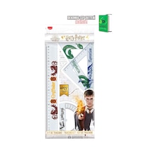 Maped X Dekomus Lisanslı Harry Potter Magic School Collection 30 Cm 4'lü Cetvel Seti "dekomus Cep Defteri Hediyeli" Altın