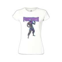Fortnite - Raven Beyaz Kadın Tshirt 001