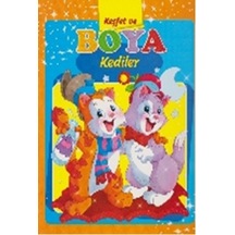 Keşfet ve Boya Kediler- Parıltı Yayınları