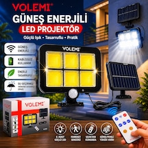 Güneş Panelli Projektör