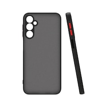 Herşeytrend Samsung Galaxy Uyumlu A25 5g Kılıf Montreal Silikon Kapak - Siyah Çok Renkli