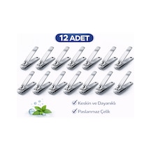İma Büyük Boy Tırnak Makası Profesyonel Nail Clipper 12 Adet