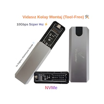 Versatile NB-M221 2TB Destekli NVMe M.2 SSD Kutusu