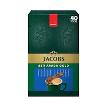 Jacobs Gold 2'si 1 Arada 40'lı Kutu Hazır