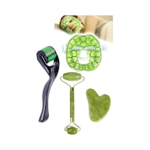 4 Parça Yüz Yumuşatıcı Yaşlanma Karşıtı Kaliteli Yüz Bakım Seti Spa Etkili Çeyizlik Seti Unisex Pro Karışık