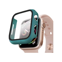 Microsonic Apple Uyumlu  Watch Series 7 41mm Kılıf Matte Premium Slim Watchband