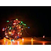 Büro Ev Partisi İçin 10mt 100led 8mod Rgb Led Işıklı Dekor Lambası