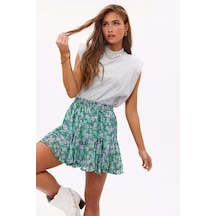 Madmext Mad Girls Gri Vatkalı Tişört Mg900-gri Gri