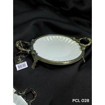 Roy King Elegance Yuvarlak Sunum Tabak Antique 36 Cm Pcl 028