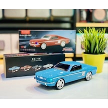 Wster WS-1967BT Ford Mustang GT 1967 Model Araba 10 W FM Radyo Bluetooth Hoparlör Wster WS-1967BT Ford Mustang GT 1967 Model Araba 10 W FM Radyo Bluetooth Hoparlör