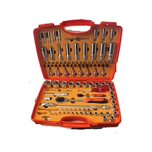 Rico 110 Parça 1/2-1/4 6 Köşe Lokma Takımı Seti  006-RC1011