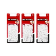 420 Adet No-6 Dübel Beyaz - Plastik 12x35pcs 5468