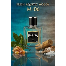 M-06 Vikings Edp 50 Ml - Deniz Notları & Greyfurt Özlü Ferah Odunsu Erkek Parfümü Prsm06 Fresh