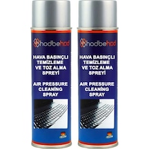 Basınçlı Hava Spreyi Gas Duster Sprey Toz Alıcı Spray 2 x 500 ML