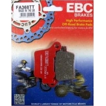 Ebc Fa368tt 2006-2023 Ktm 250 Sxf Uyumlu Arka Fren Balatası Karbon Balata