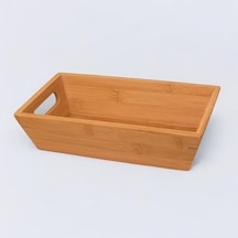 Bambu Ekmek Sepeti 23x13x7cm, Evonox Bambu Ekmeklik, Bambu Ekmek Sunumluk Diğer