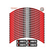 Motosiklet Jant Şeridi Hero Uyumlu 1 Nötr