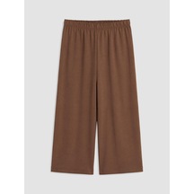 Lcw Dream Kahverengi Beli Lastikli Kadın Karpi Pijama Alt