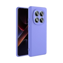 Xiaomi Poco X7 Kılıf Yumuşak Silikon Kamera Korumalı Lansman Pazarplus Lila