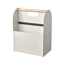 Ikea Vattenkar Taşınabilir Masaüstü Organizer Kutu 33 X 21 X 43 Cm Beyaz