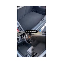 Kia Stonic Araca Özel Yeni Nesil Akıllı Oto Paspas Siyah Siyah