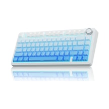 Aula F75 Mekanik Rgb Tkl Seiya Switch Kablosuz Makrolu Hot Swap Gaming Klavye Gradyan Mavi