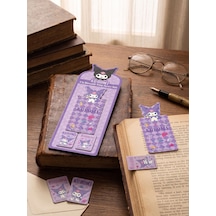 Bakgelal Sanrio Lisanslı Kuromi 3 Lü Manyetik Kitap Ayracı Seti Pastel Dondurma Tasarım - 9019817407774