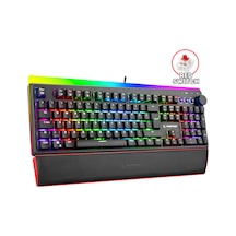 Rampage KB-R97 X-Tracer Mekanik RGB Aydınlatmalı RED Switch Gaming Oyuncu Klavye