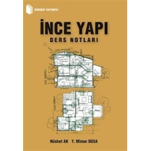 İnce Yapı Ders Notları / Nüshet Ak