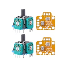 Ps5 Analog Drift Fix 2+2 Set Playstation 5 Kol Joystick Motor Tamir Yedek Parça Mavi