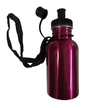 Metal Okul Termosu Fuşya 18 Cm 2