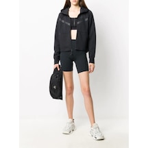 Kadın Siyah Tech Fleece Sweatshırt Cw4298-010 Siyah