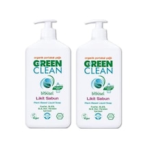 Green Clean Organik Portakal Yağlı Bitkisel Likit El Sabunu 500 Ml 2'li