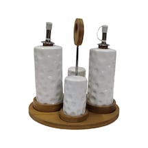 Tuzluk Yağlık Sirkelik Porselen