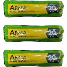 Arma Naylon Tadilat Boya Koruyucu Örtü Poşet Kalın Pratik Branda - 4x5 Metre - 20 M2 - 3 Paket