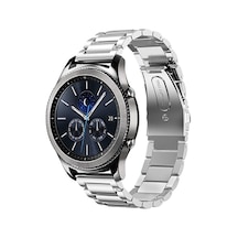 Samsung Galaxy Uyumlu Watch 4 5 6 Pro 40 44 Classic 42 43 46 47 mm Kordon Klipsli Metal Kordon 04